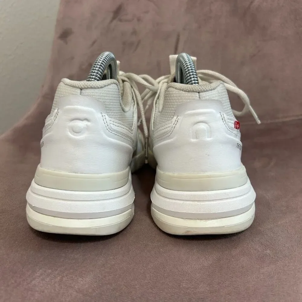 ON Cloud The Roger Clubhouse Pro Tennis Sneakers Womens 8 Shoe Ivory White